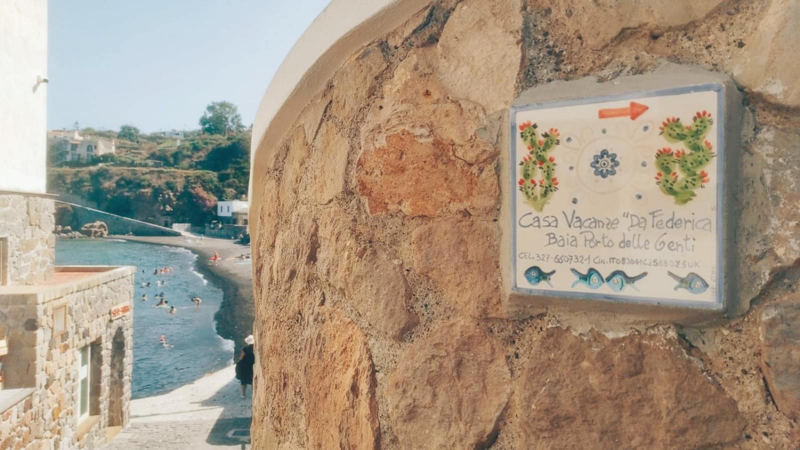 Da Federica Casa Vacanze Baia Porto Delle Genti リーパリ エクステリア 写真